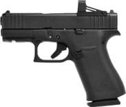 Glock 43X MOS Gen1 9mm Compact Optic-Ready Pistol - Black - view 3
