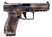 Canik TP9SF Woodland Bronze 9mm SAO Pistol - Fiber Optic Sights - view 3