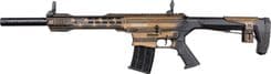 GFORCE GF25 Bronze Tactical 12GA Semi-Auto Shotgun with Flag Design - view 2