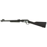 Rossi Gallery .22 LR Black Pump Rifle - 15rd, Deer Engraved Finish - view 4