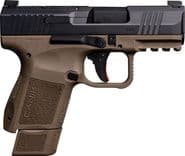 Canik MC9 Compact 9mm FDE/Black Semi-Auto Pistol, Optics-Ready - view 2