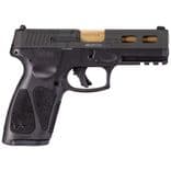 Taurus G3 T.O.R.O. 9mm Black & Gold Optic Ready Pistol - Gen 3 - view 3