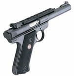 Ruger Mark III Precision .22 LR Semi-Auto Pistol with Optics Rail - view 2