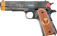 Auto-Ordnance 1911 Red Tails .45 ACP 5in Savage Cerakote - view 2