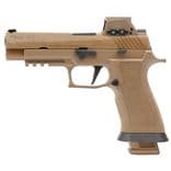 Sig Sauer P320 M17X Gen 1 Coyote 9mm Pistol w/Romeo X Optic, 21+1 Capacity - view 3