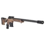 Savage 110 Precision .338 Lapua Mag Bolt Rifle - FDE/Black - view 3