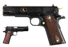 Colt 1911 Heritage .38 Super +P - Engraved Blued Masterpiece Pistol - view 3