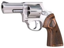 Taurus 856 Executive: .38 Special DAO Satin Revolver, 6-Rd Walnut Grip - view 3