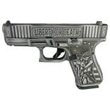 Glock 19 Gen5 "Patriot Gray" 9mm Compact Handgun - Night Sights, 15-Rd - view 3
