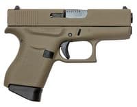 Glock 43 Gen 1 FDE 9mm Compact Concealed Carry Pistol - view 3