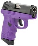 SCCY CPX-3 .380 ACP 3.10in Black Slide Purple Grip - view 3