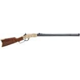 "Henry H011D3 Deluxe Engraved .44-40 Brass Lever Rifle - Gen 3" - view 2