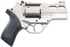 Chiappa Rhino 30SAR .357 Mag Revolver - 3" Nickel, Low Bore Axis Design - view 2