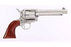 Taylor's 1873 Cattleman .45 LC Revolver - Floral Walnut Classic - view 5