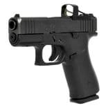 Glock 43X MOS Gen1 9mm Compact Optic-Ready Pistol - Black - view 2