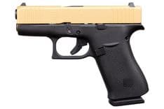 Glock 43X Gold Elite 9mm Compact Semi-Automatic Handgun - view 2