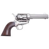 Cimarron Pistolero .45 LC Classic Nickel SA Revolver 4.75" Walnut Grip - view 2