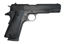 Tisas 1911A1 Service .45 ACP 5in Black Cerakote - view 2