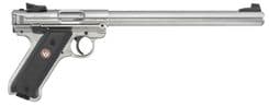Ruger Mark IV Target Pro .22 LR - 10" Bull Barrel, Stainless Finish - view 2