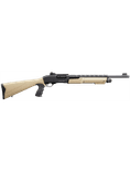 Charles Daly 301 Tactical 12GA Shotgun, FDE, 18.5" Fiber Optic Sights - view 3