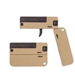 Lifecard Tan .22 LR Folding Pocket Pistol - Ultra-Compact Design - view 2