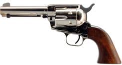 EAA Bounty Hunter .357 Mag Revolver - 4.5" Nickel & Walnut - view 3