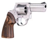 Taurus 856 Executive: .38 Special DAO Satin Revolver, 6-Rd Walnut Grip - view 2