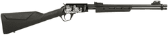 Rossi Gallery .22 LR Black Pump Rifle - 15rd, Deer Engraved Finish - view 3
