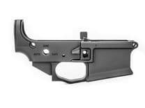 Griffin Armament MK2 Ambi Stripped AR-15 Lower Receiver - Ambidextrous Controls - Flared Magwell - Anodized Black - MK2AL - view 2