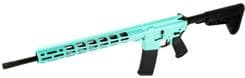 Ruger AR-556 MPR Turquoise 5.56 NATO 18" Optic-Ready Rifle - view 3