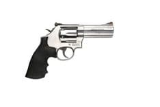 Smith & Wesson 686 Combat Magnum .357, Satin Stainless, 4.1" Barrel - view 5