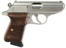 Walther PPK/S .380 ACP Stainless Walnut Grip Conceal Carry Pistol - view 2