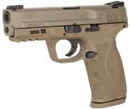 Smith & Wesson M&P 9mm M2.0 FDE Tactical Pistol w/Truglo Sights - view 3