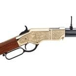 "Henry H011D3 Deluxe Engraved .44-40 Brass Lever Rifle - Gen 3" - view 3