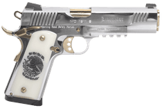 Girsan Regard S Liberatore 2 9mm Pistol - Elite Stainless & Gold Trim - view 4