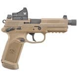 FNX-45 Tactical Gen 1 .45 ACP Pistol - FDE, 5.3" Barrel, Night Sights - view 2