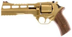 Chiappa Rhino 60DS .357 Gold Revolver with Walnut Grips - view 2