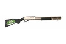 Remington 870 Marine Magnum Pump Shotgun - 12 GA, Nickel-Plated Defense - view 2