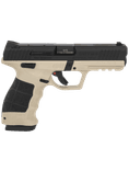 SAR9 Mete Safari 9mm Pistol - 17+1 Capacity, Black/Tan Finish - view 4