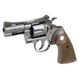 Colt Python .357 Magnum 3in Blued Walnut Grips - view 3