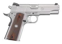 Ruger SR1911 Commander .45 ACP Stainless - Precision Series 7+1 Pistol - view 2