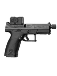 CZ P-10C Optic Ready 9mm Pistol, 4.61" Threaded Barrel, Black Finish - view 3
