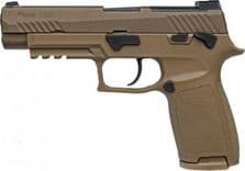Sig Sauer P320 M17 Coyote Tan 9mm DAO Pistol - 22 Round Capacity - view 2