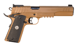 Girsan MC1911 Hunter 10mm Pistol, 6" Barrel - FDE Finish - view 2
