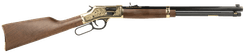 Henry Deluxe .44 Mag Brass Lever Rifle - 20" Octagon Barrel - view 2