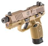 FN 502 Tactical FDE .22 LR Optics-Ready Compact Pistol - view 5