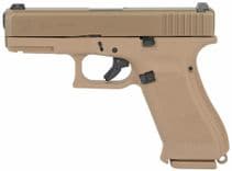 Glock 19X Gen5 Coyote Tan 9mm Pistol, 17+1 Rds, Night Sights - view 2