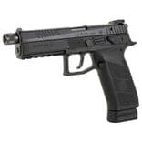CZ P-09 Suppressor Ready 9mm, 21+1 Rounds, Ergonomic Black - view 4