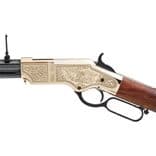 "Henry H011D3 Deluxe Engraved .44-40 Brass Lever Rifle - Gen 3" - view 4