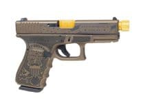 Glock G19 Gen4 Custom Cerakote 9mm Pistol w/ Threaded Barrel - view 2